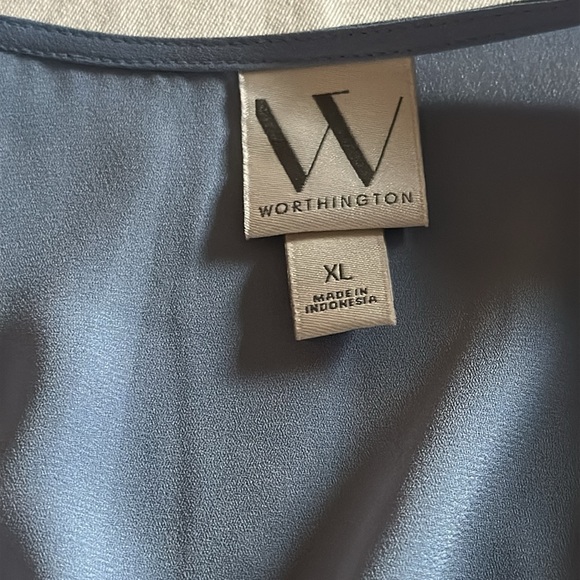 Worthington long sleeve blouse - Picture 8 of 9